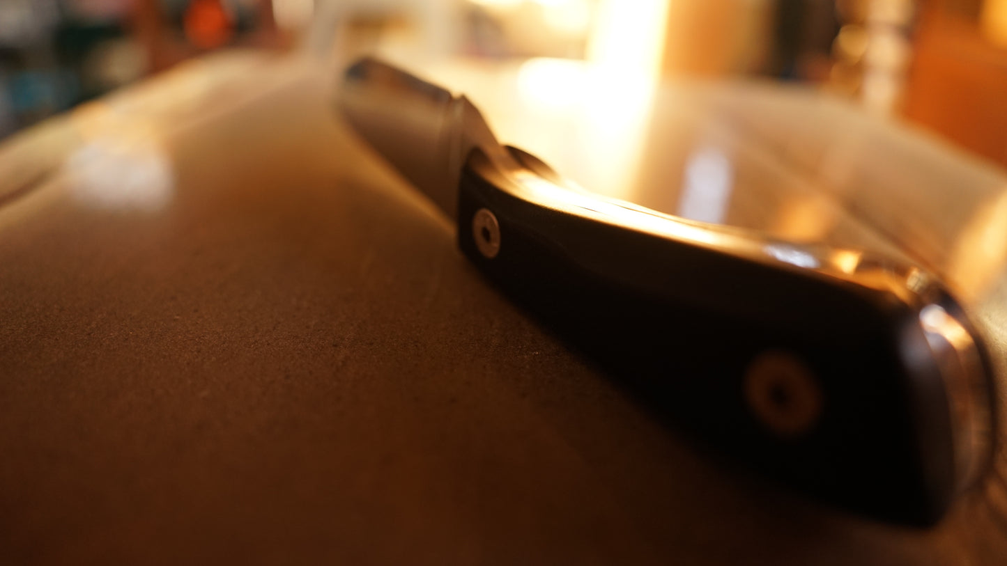 Blackout EDC Knife | Compact G10 Handle with Kydex Sheath
